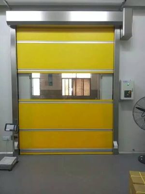 Schneller Fensterladen Hochgeschwindigkeits-Selbstreparatur-Hitzebeständigkeits-Rost-Beweis PVC-Tür-1176pa