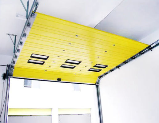Polyurethan-obenliegende Schnitttür-große Größen-unterschiedliches Aufzug-Weisen-Maximum 6500mm