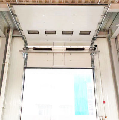 Polyurethan-obenliegende Schnitttür-große Größen-unterschiedliches Aufzug-Weisen-Maximum 6500mm