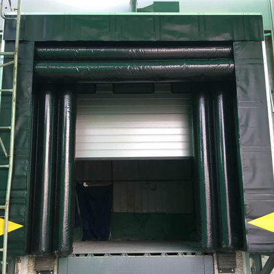 Automatische Hochdämmung Rückziehbares Laden Dock Shelter Windschutz Hersteller Sponge Brush Siegel für Dock Leveler