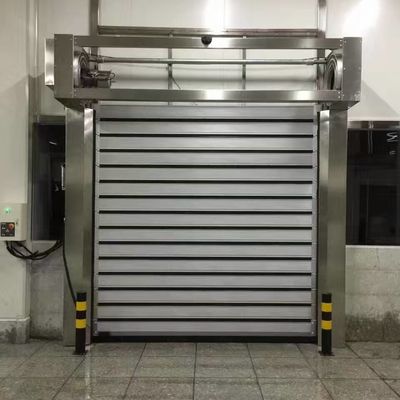 Industrie-Roll-Up-Hochgeschwindigkeits-Spirale-Tür 220mm Elektrische Aluminiumlegierung Sandwich-Panel schnelle Rolle Fabrik Direktverkauf