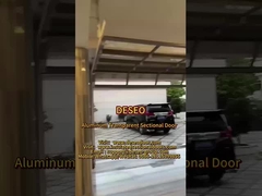 Aluminiumschnitttür