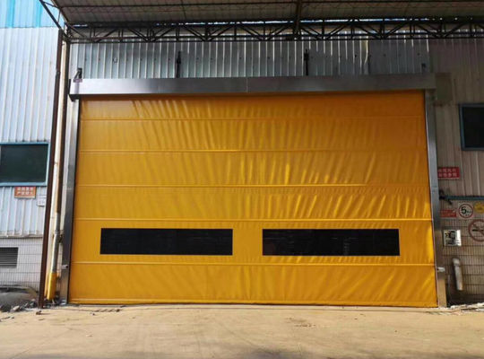 2m/s PVC Rapid Rolltor Shutter Hochgeschwindigkeits-Innenraum für Werkstatt aufrollen