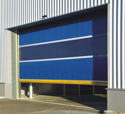 Warehouse Pvc Schnellwalztüren Industrielle Hochgeschwindigkeitsverschluss 220V 0,6m/S Großhandel PVC Schnellelektrisch
