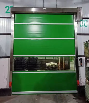Der Selbst, der schnelle Rolltoren repariert, schließen Plastikreißverschluß PVC-Vorhang 50HZ 1.50KW Fensterläden