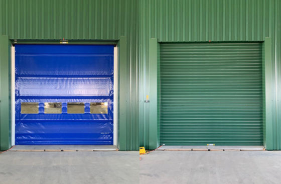 Hochgeschwindigkeitsfensterladen-schnelle Rolle schnelle PVC-Tür-industrielles Fungieren wasserdicht