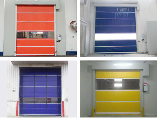 2.0mm Stahlblech-schnelle verantwortliche Tür, schnelle Fensterladen-Tür-gute Isolierungs-Eigenschaften