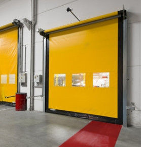 Vorhang industrielle des PVC-Edelstahl-schnelle Rolltor-Hochgeschwindigkeitsfensterladen-0.8mm