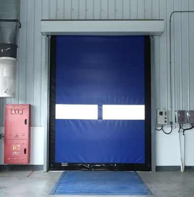 Edelstahl-PVCs schneller Lager-Reinraum des Rolltor-Automatisierungs-Fensterladen-220V