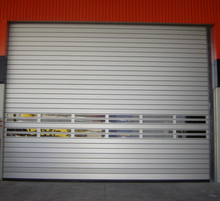 Landhaus-Garagen-Aluminiumlegierung rollen oben gewundene Tür mit Fernbedienung