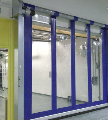 Automatische Aluminium-Abschnitttür 16x7 Frosted 8ft Glas Rückziehbarer Bildschirm Garage