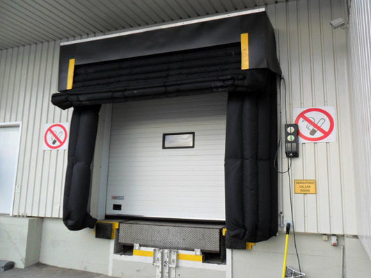 Verstellbares Verladen Dock Tür Dichtungen PVC Kunststoff Gummi Oberfläche Veredelung Fertig