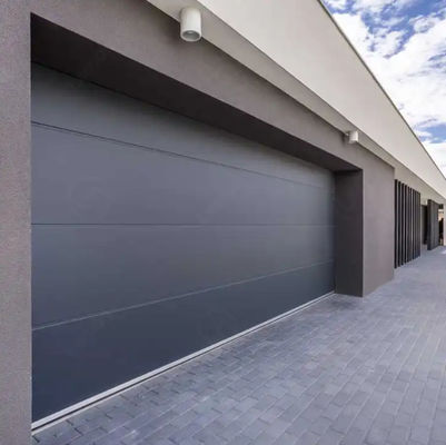 angepasste oberflächliche Abschnitttür mit weißer Farbe und Sicherheitskante Moderne Stahlschnitttüren Garagentüren Industrietür