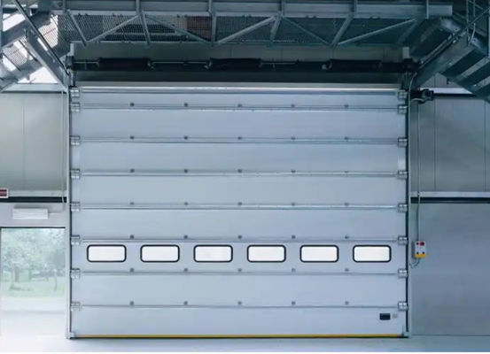 Automatisch geformte, doppelschichtigen Stahl-Industriedurchgänge für Feuerwehrstationen mit isolierter Schiebetür