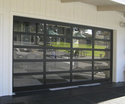 Schalldämmung Aluminiumschicht Tür Moderne Villa Haus Glas Garage