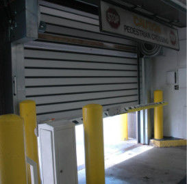 Aluminium-transparente Spirale Obertür Sicherheit Effizienz kundenspezifische elektrische Roll-up für Garage