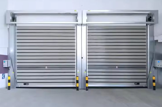 Hochgeschwindigkeitsmotorisierte Spiraltür mit photoelektrischem Sensor 0,8 m/s Geschwindigkeit und 220V/50HZ Stromversorgung Industrieautomatik