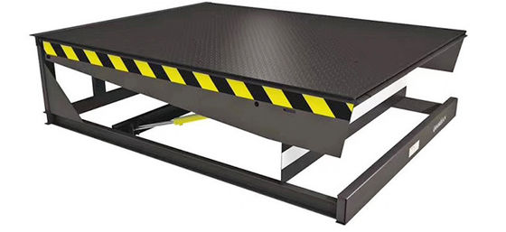 15 000 Pfund elektrischer Lade-Dock-Ebeneiler mit Sicherheitsketten / Vor-Ort-Installation Großhandel billiger Dock-Ebeneiler 6ton
