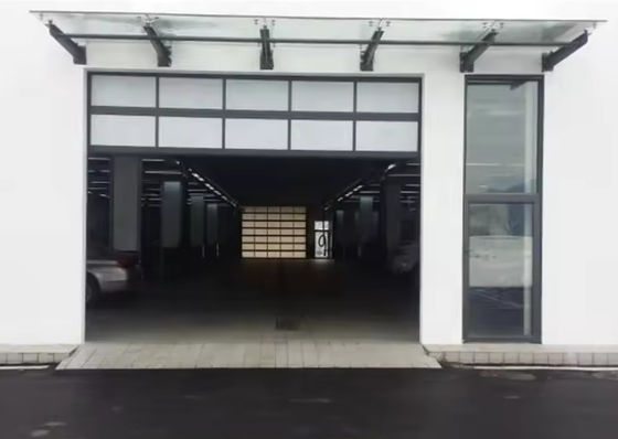 Moderne Doppelverglasung Aluminium-Abschnitttür mit hervorragender Isolierung
