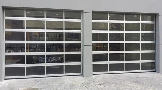 Moderne Doppelverglasung Aluminium-Abschnitttür mit hervorragender Isolierung