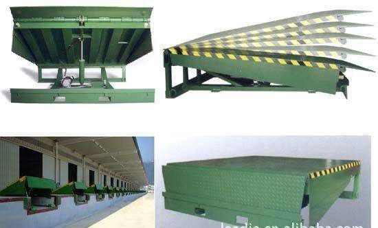 Anpassbares Lade-Dock-Ebene mit Sicherheitsmerkmalen Mechanische Steuerung vor Ort Installation Container-Dock-Forklift