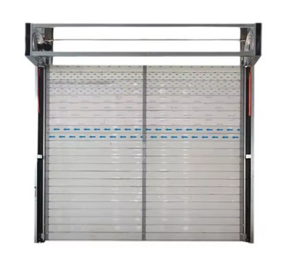 Schnellschraubende Tür aus Aluminium mit PLC-Steuerung 0,75 kW Motorleistung Direktverkauf vom Hersteller