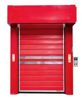 Schnellschraubende Tür aus Aluminium mit PLC-Steuerung 0,75 kW Motorleistung Direktverkauf vom Hersteller