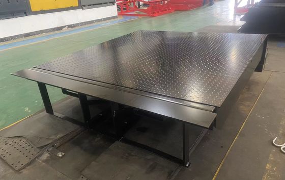 Anpassbares elektrisches hydraulisches Lade-Dock-Ebeniger mit Sicherheitskette und Schaltknopfsteuerung