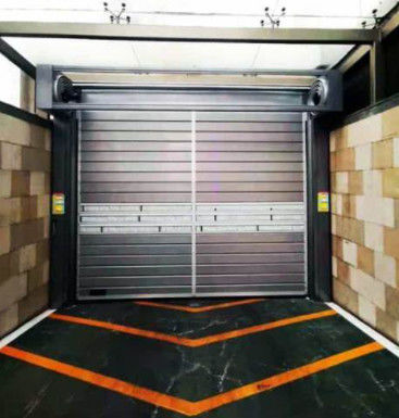 Aluminiumtransparente Hochgeschwindigkeits-Spirale Tür Sicherheitswirksamkeit mit PLC-Steuerung Fabrik Direktverkauf Maximalgeschwindigkeit 2m/s