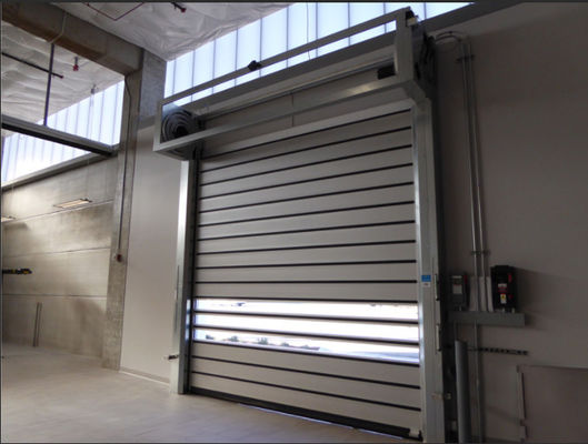 Aluminiumtransparente Hochgeschwindigkeits-Spirale Tür Sicherheitswirksamkeit mit PLC-Steuerung Fabrik Direktverkauf Maximalgeschwindigkeit 2m/s