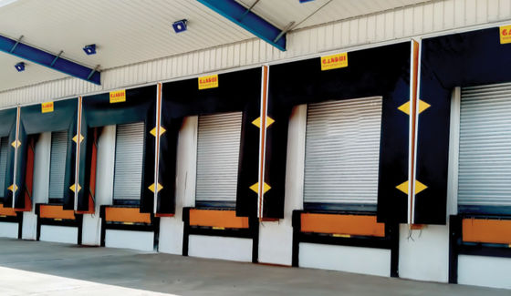 Einfache Installation PVC Dock Tür Schutz vor den Elementen bietet kundenspezifische Industrie