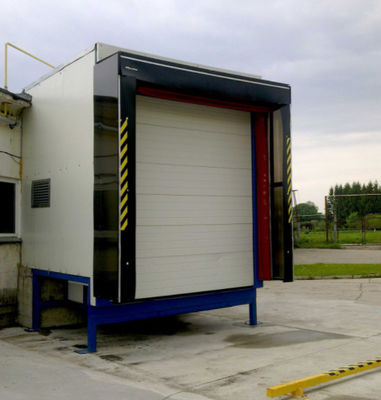 Anpassungswarehouse PVC Vorhang Container Klappen Rückziehbare Dock Tür Schutz