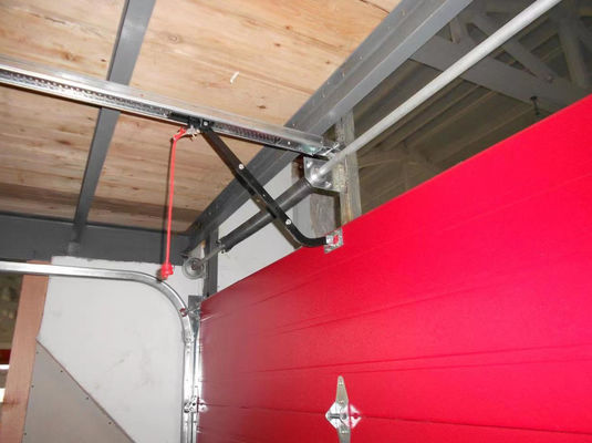 Wetterdichtes Automatisches Industriezweig Obertüren Metall Automatisches Stahllager Hochheben