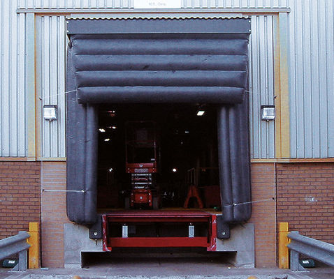 Rechteckige aufblasbare Dockunterkunft mit Hochleistungsstahl Großhandelskissen PVC-Ladung Rückziehbar