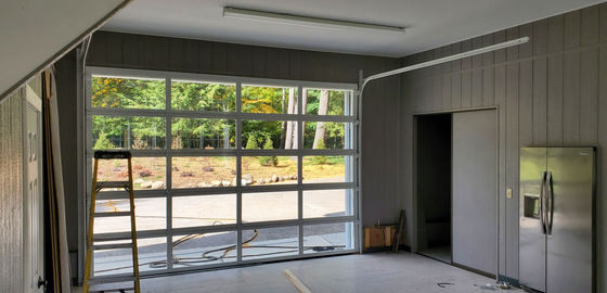 Glas-Aluminium-Garachtür mit Isolierung