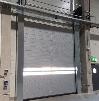 Sicherheits-Aluminium-Transparente Hochgeschwindigkeits-Spirale Tür kundenspezifisch 220V/50HZ Stromversorgung