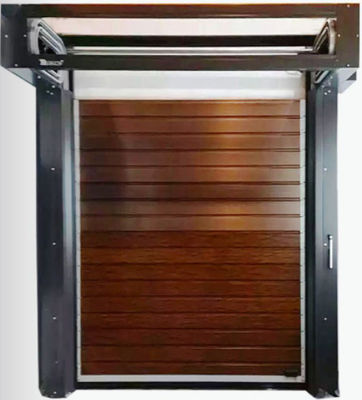Schnelle Außenaluminium Schnelle Hochgeschwindigkeit 380V 50hz Industrielle Fernbedienung Öffnungsgeschwindigkeit 0,8m/s