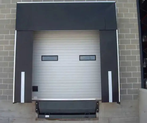 Schutz vor den Elementen Verstellbares Ladesystem Dock Tür Schutz mit PVC Kunststoff Gummi Funktion Auto Docking Schutz