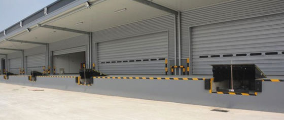Galvanisierte Veredelung kundenspezifische Lagerwerkstatt Automatische Dockplatte Dock Türniveller mit hydraulischer Stromquelle