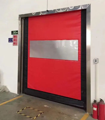 Langlebige moderne Hochgeschwindigkeits-PVC-Roll-Up-Schnellverschluss Tür 304 Edelstahl Material Automatische Lagerung Pvc Gefrierschalter Türen