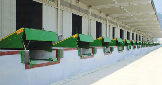 Werkstatt Automatische Dock Plate Dock Tür Leveler 25000-40000LBS sichere Konstruktionskapazität 30000 Lbs Plattform Größe anpassbar
