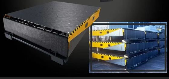 Dock Door Leveler Workshop Automatische Dockplatte 25000-40000LBS Sicheres Design Fußpedalsteuerung