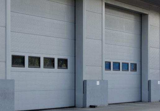 Feuerwehrstation Handelszweige Obertüren Hochsicherheitsschloss Automatische geformte Stahlzweige Türen