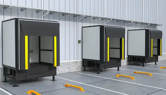 Industrielles verstellbares Ladesystem Dock-Türschutz mit individueller Farbe