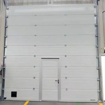 Moderne Isolierte Sektionelle Lagerhaus Tür Industriegarage Automatische offene Fernbedienung Fertig