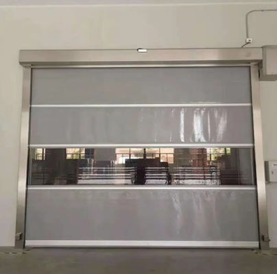 Customized High Speed PVC Roll Up Schnelle Verschluss Tür 304 Edelstahl automatische Bedienung