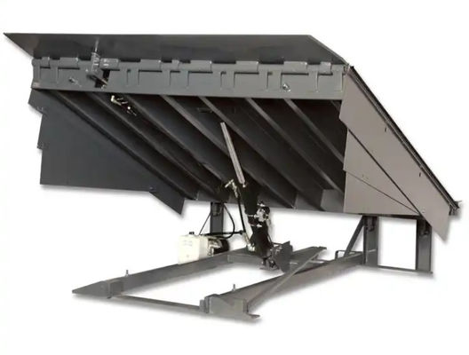 Pulverbeschichtete mechanische Dock-Tür-Ebene Hydraulische Werkstatt Automatische Dockplatte 25000-40000LBS sicheres Design