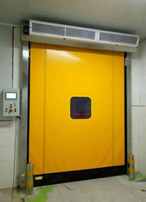Kühlhaus Schnelllauf PVC Rolltor Schnelllauftor Reißverschluss Türen Tür 304 Edelstahl Material Isolierung Ja und Manuell/Automatisch