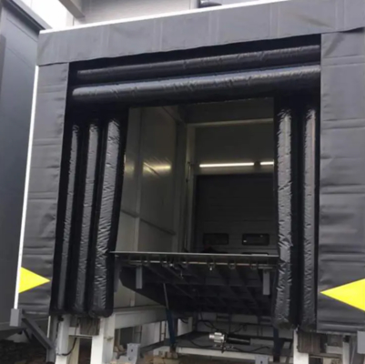 Moderner, verschleißfester Kordelstoff, einstellbares Ladesystem, Andocktür-Schutz, einziehbarer Tunnel-Andockabdichtung, automatische PVC Rite-Hite Laderampen-Schutz