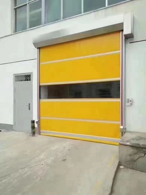 Isolierung und Wetterbeständigkeit Hochgeschwindigkeits-PVC-Rolltor Schnelllauf-Reißverschluss-Tür Moderner Stil Hochgeschwindigkeits-PVC-Automatiktore für Industrie, Hotels, Innenbereich